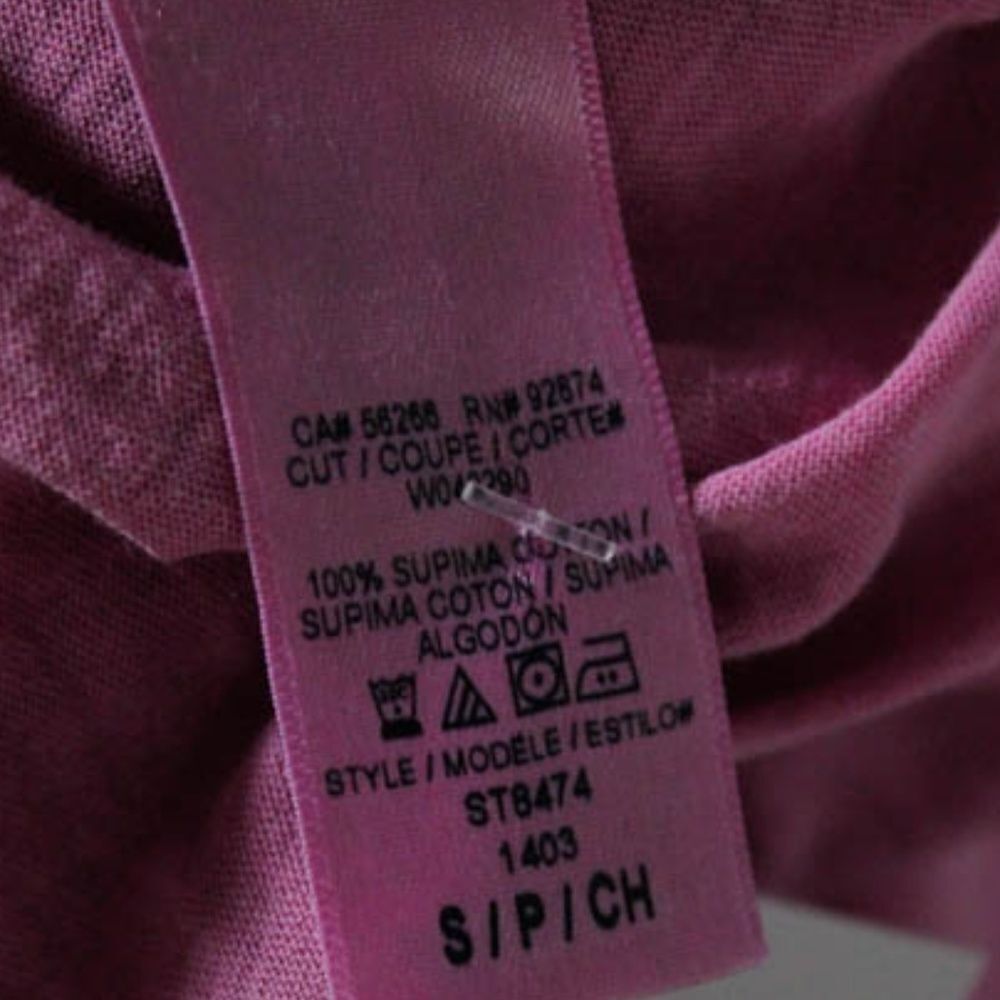 NEW Splendid Pink Cotton LS Scoop Neck Shirt S - Picture 6 of 7